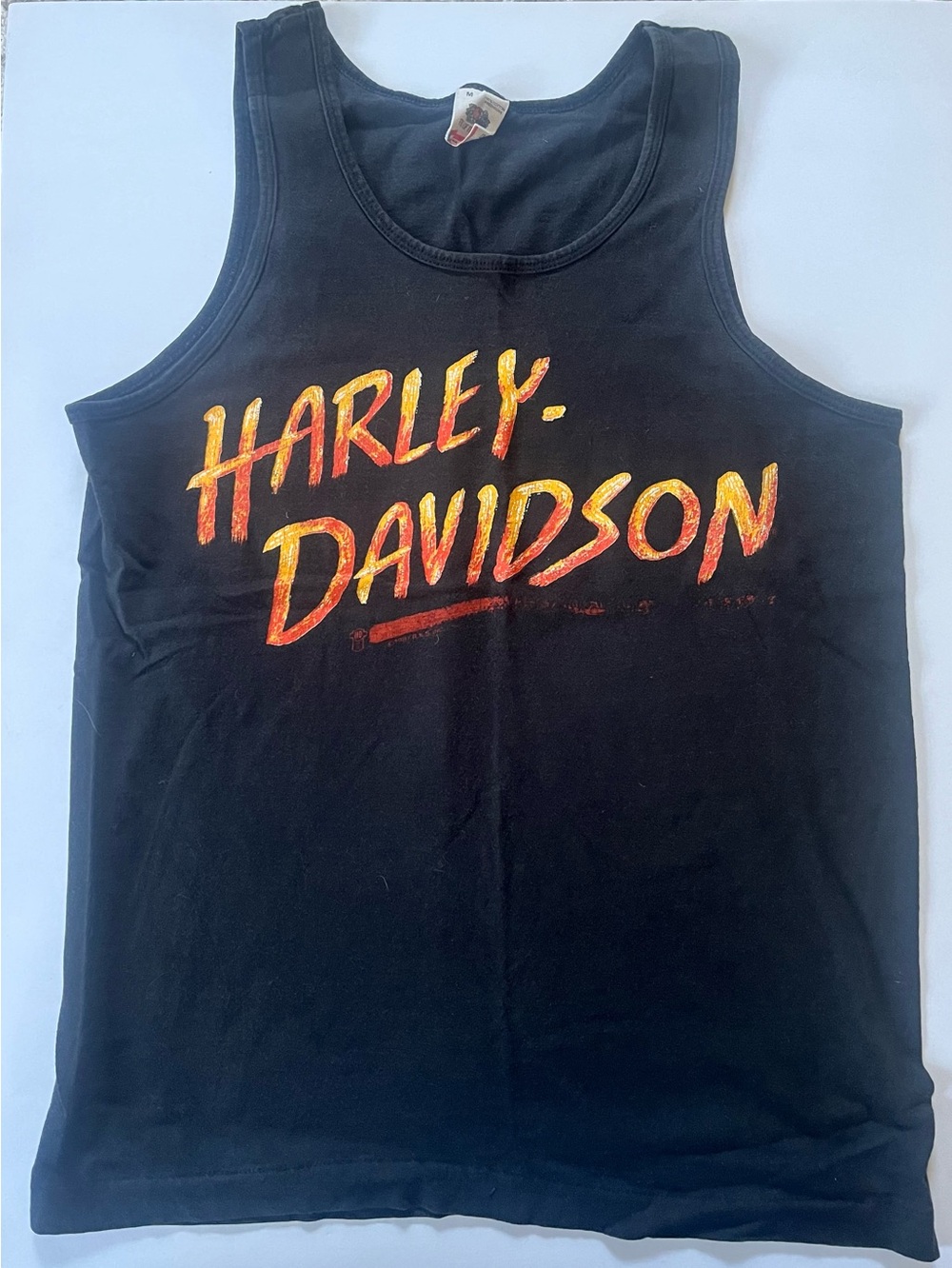 Rare Vintage Harley Davidson Tank Top Men’s Size Medium Waikiki·Maui Hawaii